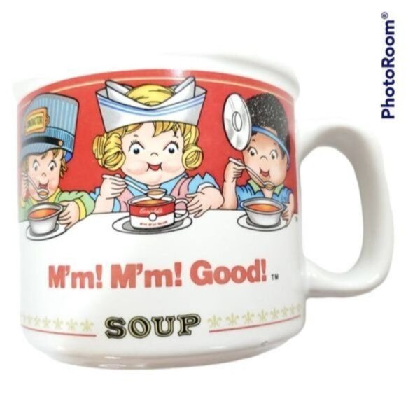 Campbell's Soup CERAMIC Mug Cup Vintage Kids 14 Fluid Oz - Picture 8 of 9